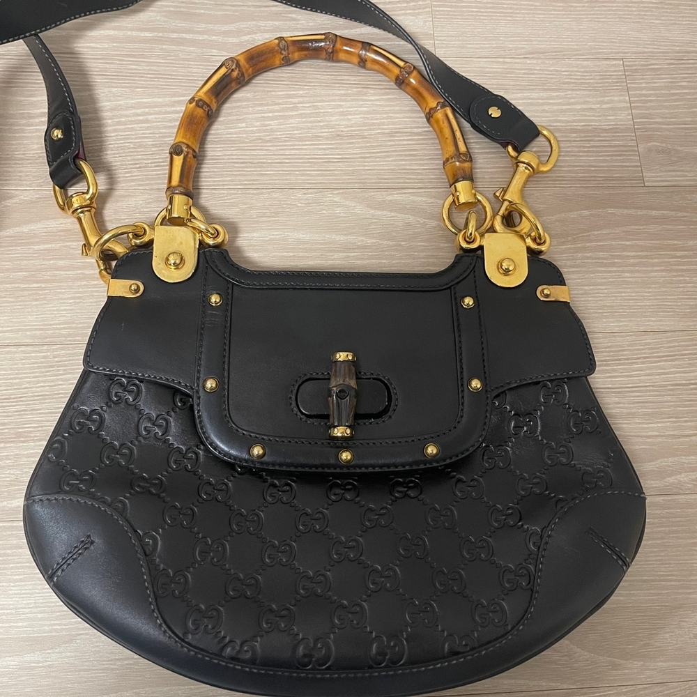 Gucci  Bamboo Handle Peggi Bag
